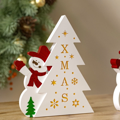 Kerst Kerstman Sneeuwpop Boom Siliconen Mal Voor DIY Hars Gips Hanglabel Huis Vakantie Decoratie Gereedschap