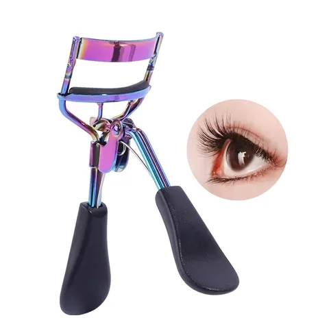 Professionele Wimperkruller Roestvrij Staal Draagbare Oogmake-up Tool Ergonomische Handgreep Voor Natuurlijke Krul