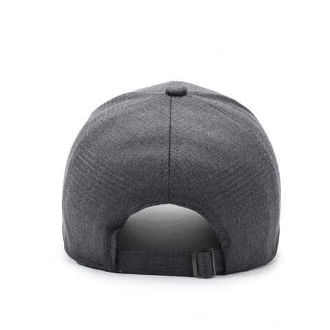 Mens Baseball Cap Breathable Polyester Casual Adjustable Sun Protection Hat With Metal Eagle Logo Sporty Outdoor