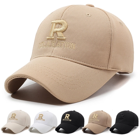 Baseball Cap Relax Buchstaben Stickerei Atmungsaktiv Sonnenschutz Verstellbar Lässig Sonnenhut Outdoor