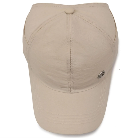 Cappello Da Baseball Donna Vuoto Sopra Asciugatura Rapida Visiera Solare Per Coda Di Cavallo Con Bottoni Per Mascherina Regolabile