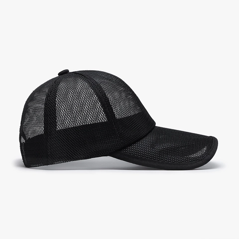 Full Mesh Baseball Cap Breathable Sun Protection Outdoor Sports Running Adjustable Casual Hat Men Women