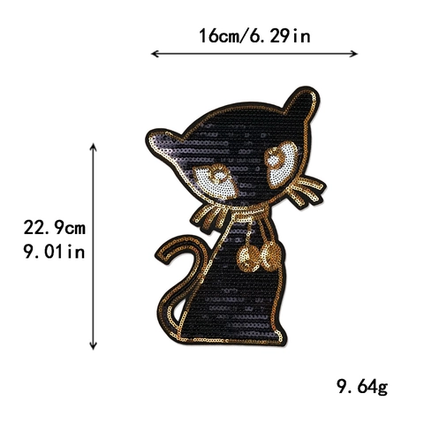Écussons Brodés De Paillettes Pour Vêtements Appliques Cousues Main DIY Style Animal Paon Licorne Papillon Décoratif