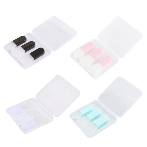 Silikon Gesichtsmasken Pinsel Mit Tragbarer Aufbewahrungsbox Weiche Flexible Hautpflege Applikatoren Für Schlamm Beauty Tools