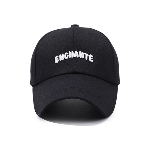 Bestickte Baumwoll Baseballkappe Lange Krempe Verstellbare Metallschnalle Sonnenschutz Atmungsaktiv Unisex Outdoor Sport Hut