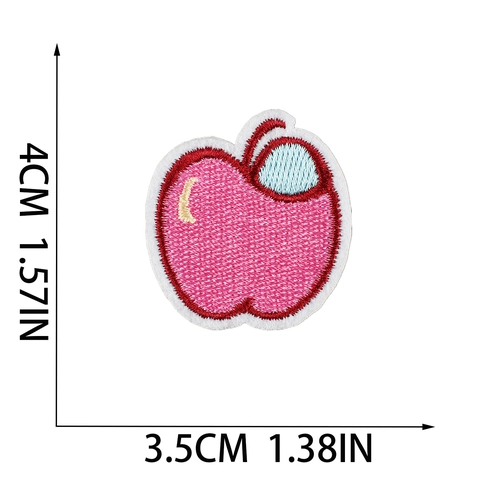 Toppe Ricamate Di Frutta Caramelle Cartoni Animati Per Vestiti Borsa Decorazione DIY Accessorio Cucito