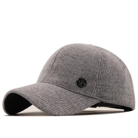Gestrickte Baumwolle Cordsamt Baseballkappe Mit M Logo Verstellbar Streetwear Hut Für Damen Herren Herbst Winter