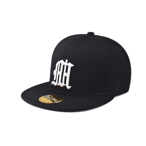 Gorra Snapback Hip Hop Bordado Letras Góticas Visera Plana Algodón Ajustable Gorra De Béisbol Para Hombres Mujeres