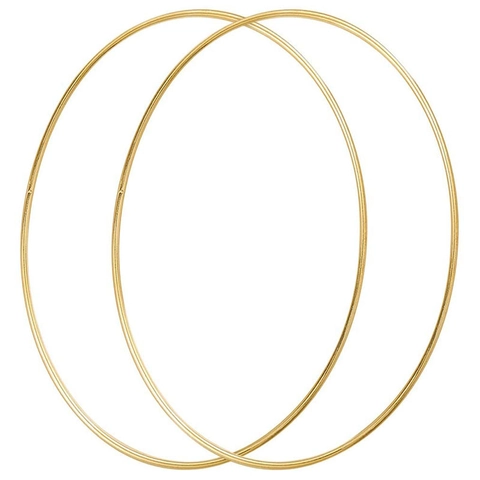 Metal Floral Hoop Gold Iron Rings For DIY Wreath Making Dreamcatcher Wedding Decor Centerpiece Floral Arrangement Accessory