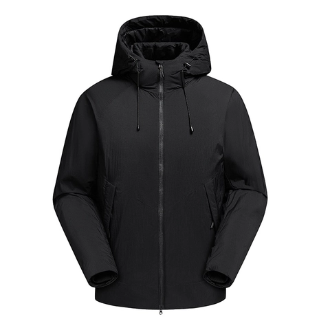 Herren Kapuzen Steppjacke Wasserdicht Winddicht Wattierte Winterjacke Thermische Übergröße Outdoor Outerwear
