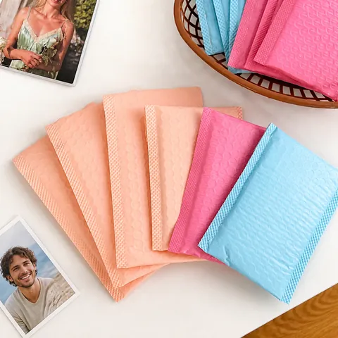 Bubble Mailers Padded Envelopes Self Seal Shipping Bags Shockproof Waterproof PE Material Packaging For Small Business