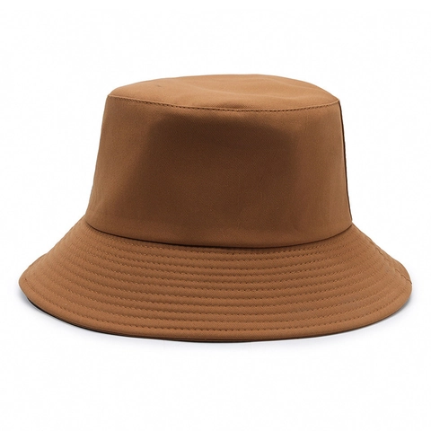 Sombrero De Pescador Algodón Color Sólido Protección Solar Aire Libre Casual Para Hombres Mujeres