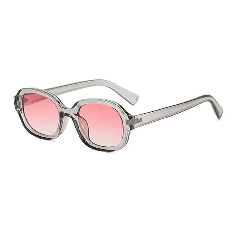 Ovales Gestell Sonnenbrille Polarisiert UV400 Schutz PC Rahmen Vintage Mode Brillen Für Damen