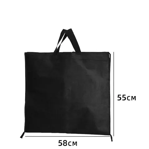 Trouwjurk Stofhoes Ademend Non-woven Stof Opvouwbaar Handvat Kledinghoes Opbergtas Reis Bescherming