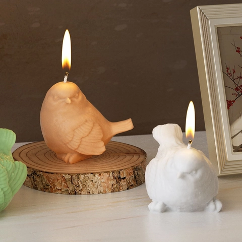 3D Bird Silicone Mold Realistic Woodpecker Shape For DIY Candle Soap Making Resin Gypsum Crafts Handmade Art Tool