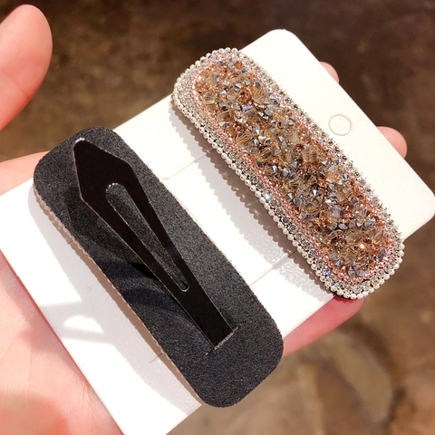 Eleganti Fermagli Per Capelli Con Strass In Cristallo Stile Coreano Mollette BB In Lega Per Donne Ragazze Fermaglio Dolce