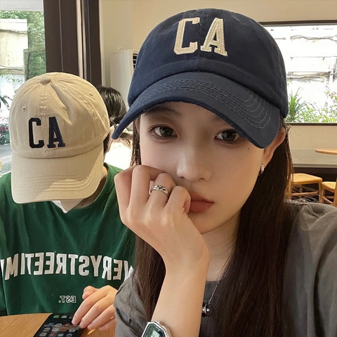 Gorra De Béisbol De Algodón Y Sombrero De Sol De Punto Con Bordado De Letras Gorro Casual Ajustable Para Hombres Y Mujeres
