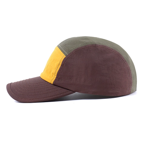 Cappello Baseball Stile Camper Asciugatura Rapida Nylon Protezione Solare Traspirante Sport All'aperto Camping Retro Unisex