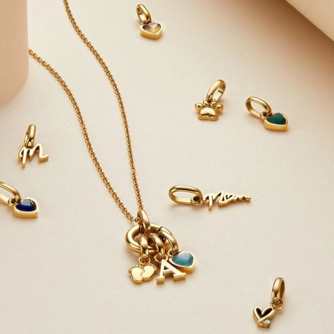 Herz Geburtsstein Halskette 18K Vergoldeter Edelstahl Zwölf Monate Zirkon Anhänger Für Damen Mode Schmuck Geburtstagsgeschenk