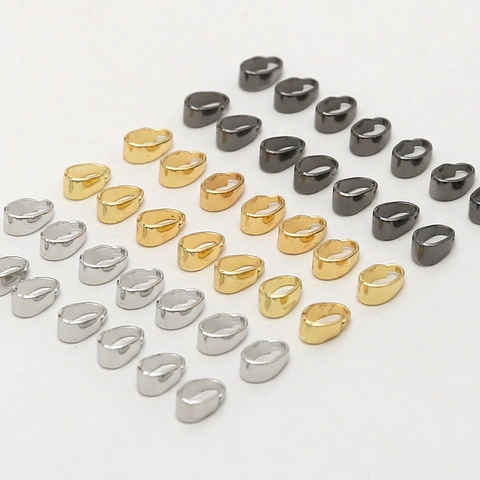 Cierres Para Colgantes Conectores Cobre Chapado En Oro Accesorios Para Hacer Joyas Collares Pulseras Hechos A Mano