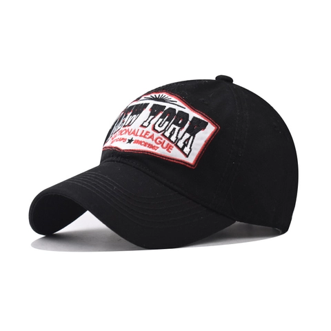 Berretto Da Baseball In Cotone Ricamo New York Vintage Lavato Regolabile Cappello Da Sole Per Uomo Donna