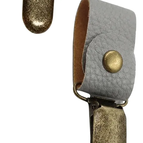 PU Leder Hutclip Reisen Tragbarer Huthalter Für Tasche Outdoor Sonnenhut Aufbewahrungsclip Anti Verloren Metallklammer