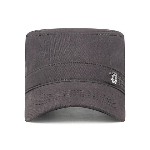 Berretto Cadet In Cotone Da Uomo Cappello A Tesa Piatta Ricamo Aquila Lettera Protezione Solare Outdoor Militare Casual Regolabile