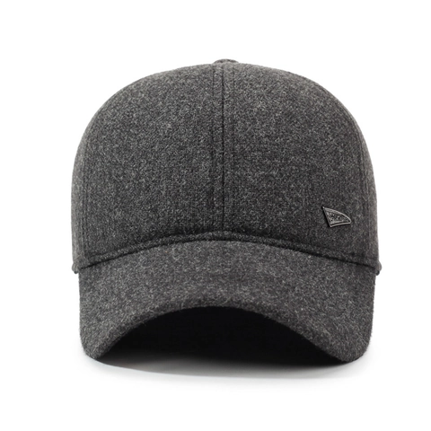 Gorra De Béisbol De Invierno Para Hombre Lana Gruesa Cálida Protección Para Los Oídos Resistente Al Viento Deporte Moda Sombrero Ajustable