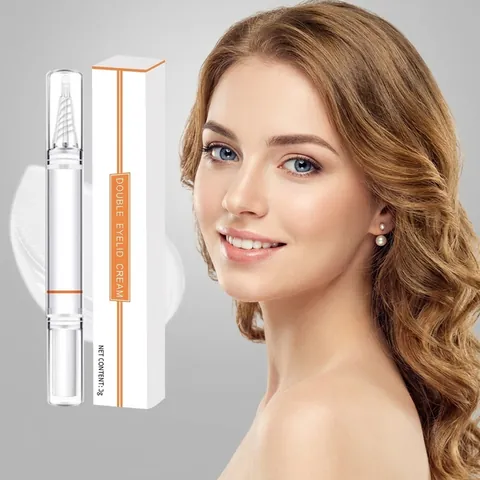 Crème De Styling Double Paupière Invisible Longue Tenue Imperméable Outil Maquillage Des Yeux Avec Fourchette Y