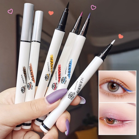 Eyeliner Liquido Colorato Impermeabile Lunga Durata Punta In Spugna Ultra Fine Trucco Occhi Cosmetici Per Donne
