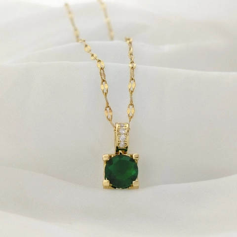 Collier en Acier Inoxydable Plaqué Or Pendentif en Cuivre Avec Strass Colorés Bijoux pour Femmes Fleur Papillon Léopard Panda