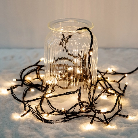 LED String Lights Warm White Waterproof Fairy Lights For Christmas Tree Outdoor Garden Indoor Holiday Party Decor