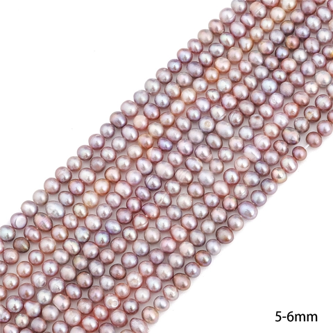 Perle Naturali D'acqua Dolce Forate Per Creazione Di Gioielli Fai Da Te Collane Bracciali Accessori Forniture Per Gioielleria Artigianale