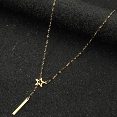Collana In Acciaio Inossidabile Geometrica Per Donna Stile Coreano Vintage Ciondolo Cuore Stella Infinito Croce Gioielli
