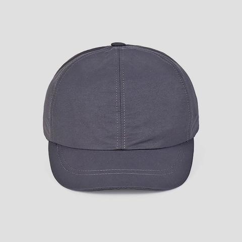 Minimalist Solid Color Nylon Quick-Dry Baseball Cap With Short Brim Adjustable Breathable Sun Hat For Men And Women