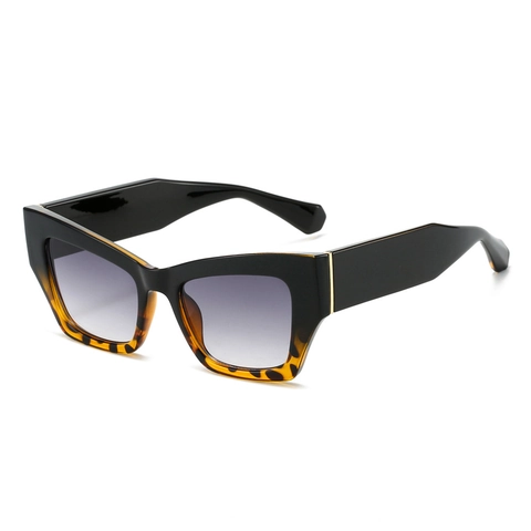 Occhiali Da Sole Cat Eye Oversize Retro Moda Montatura PC Protezione UV400 Tendenza Esterno Uomo Donna Chic