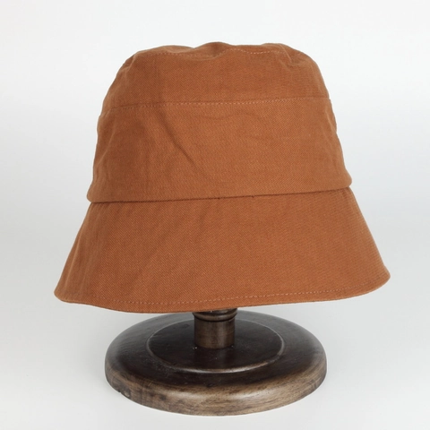 Cappello Da Pescatore In Cotone Da Donna Stile Giapponese Colore Solido Pieghevole Protezione Solare Per Viaggi All'aperto