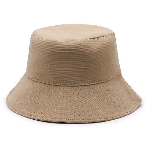 Outdoor Sun Protection Bucket Hat Breathable Polyester Stair Cloth Fishing Hat For Men Women Casual Solid Color Sunshade Basin Cap