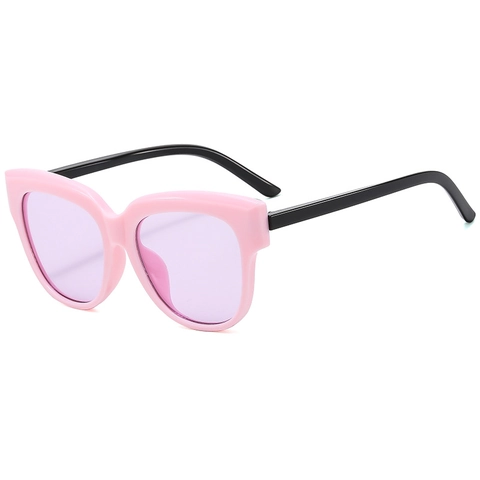 Moda Occhiali Da Sole Cat Eye Oversize Montatura In PC Lente AC Protezione UV400 Occhiali Quadrati Vintage Per Viaggi