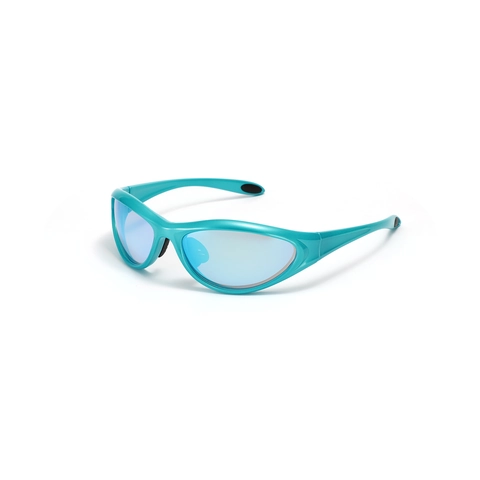 Y2K Future Style Sonnenbrille Wrap Around PC Rahmen UV400 Millennial Sporty Cyberpunk Outdoor Eyewear Für Damen Herren