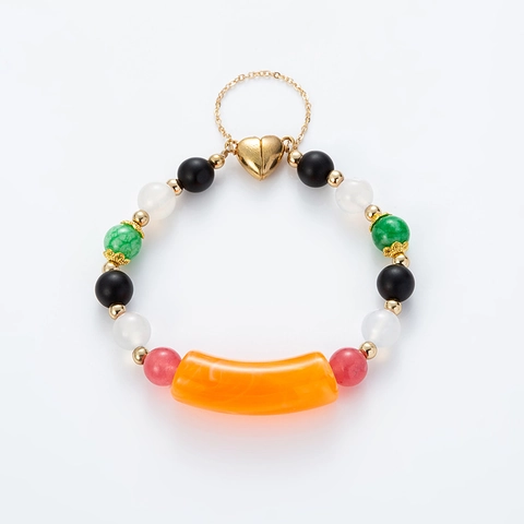 Pulsera De Cuentas Bohemia Vintage Hecha A Mano Con Turquesa Natural Perla Artificial Ágata Piedra Cierre Corazón Para Mujer Joyería