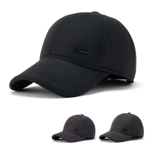 Cappello Da Baseball Invernale Da Uomo In Lana Spessa Caldo Antivento Protezione Per Le Orecchie Berretto Casual