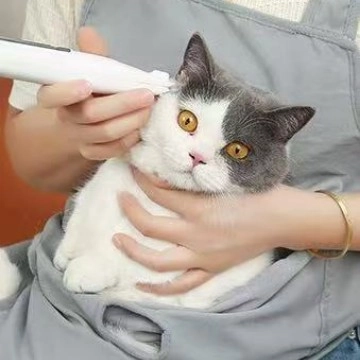 Tablier De Transport Pour Chat En Polaire Douce Poche Kangourou Sac De Transport Anti-Poils Pour Toilettage Et Sommeil