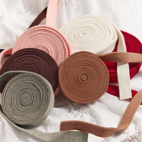 Nastro In Feltro Di Lana Di Natale Spesso Fatto A Mano Accessori DIY Per Confezioni Regalo Decorazione Casa