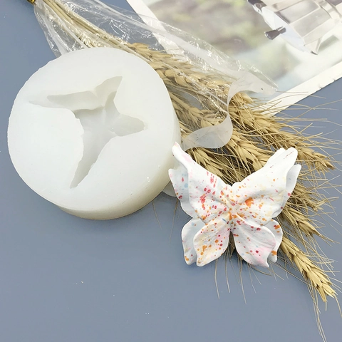 3D Butterfly Silicone Mold For Fondant Chocolate Baking Handmade DIY Plaster Candle Kitchen Tool
