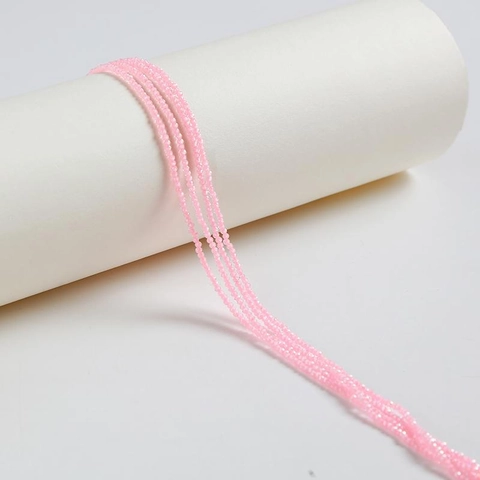 Faceted Zirconia Loose Beads Soccer Cut Round Stone Beads For DIY Jewelry Making Bracelet Necklace Accessories 39cm Strand
