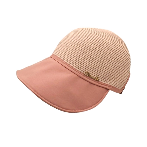 Cappello Da Sole Donna Paglia Tessuto Tesa Larga Traspirante Parte Superiore Vuota Regolabile Estate Spiaggia Visiera