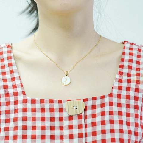 Runde Perlenkette 18K Vergoldet Edelstahl Minimalistischer Choker Schlüsselbeinkette Schmuck Für Damen