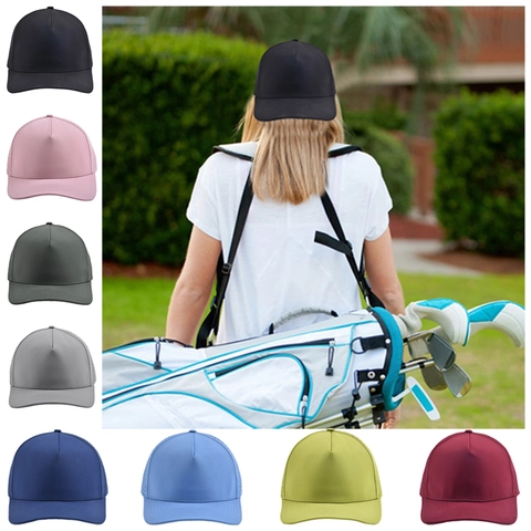 Quick Dry Baseball Cap Ice Satin Breathable Laser Cut Ventilation Outdoor Sports Sun Protection Adjustable For Men Women