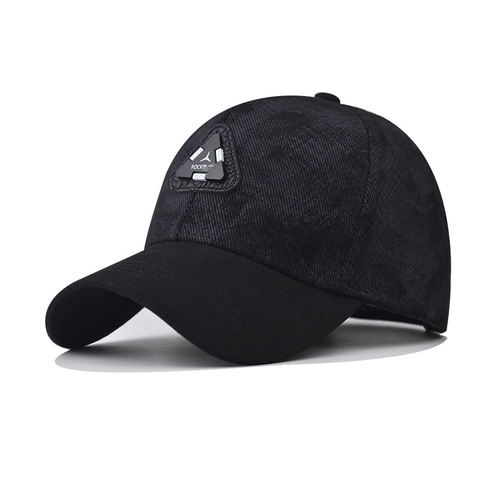 Baseball Kappe Baumwolle Sonnenhut Mit Rock Dreieck Patch Verstellbar Atmungsaktiv Outdoor Hip Hop Streetwear Für Herren Damen